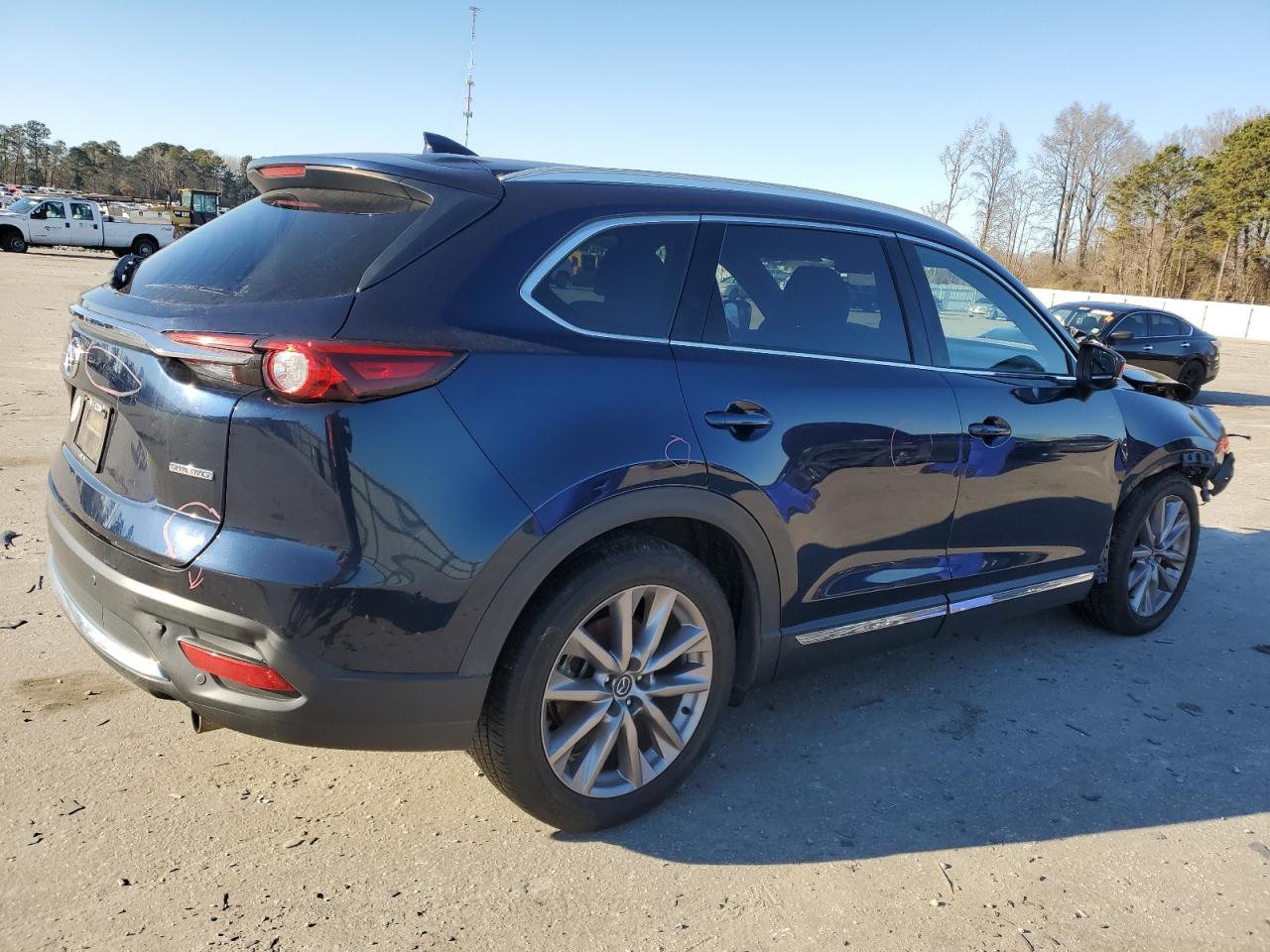 2020 Mazda CX-9 VIN JM3TCADY4L0417918 Copart auction photo, front end / side damage thumbnail 3