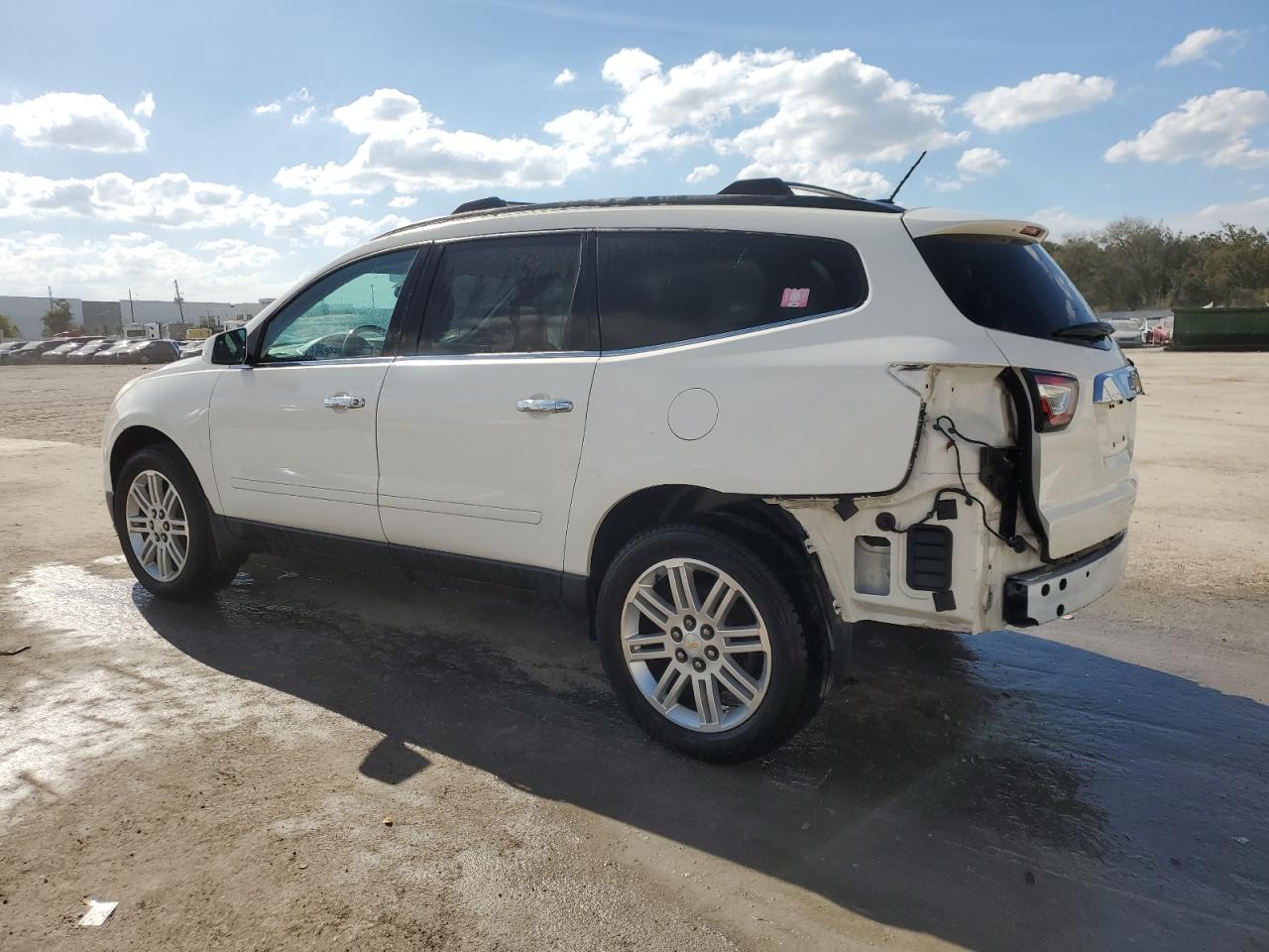 2014 Chevrolet Traverse VIN 1GNKRGKD6EJ189026 Copart auction photo, rear end damage thumbnail 2