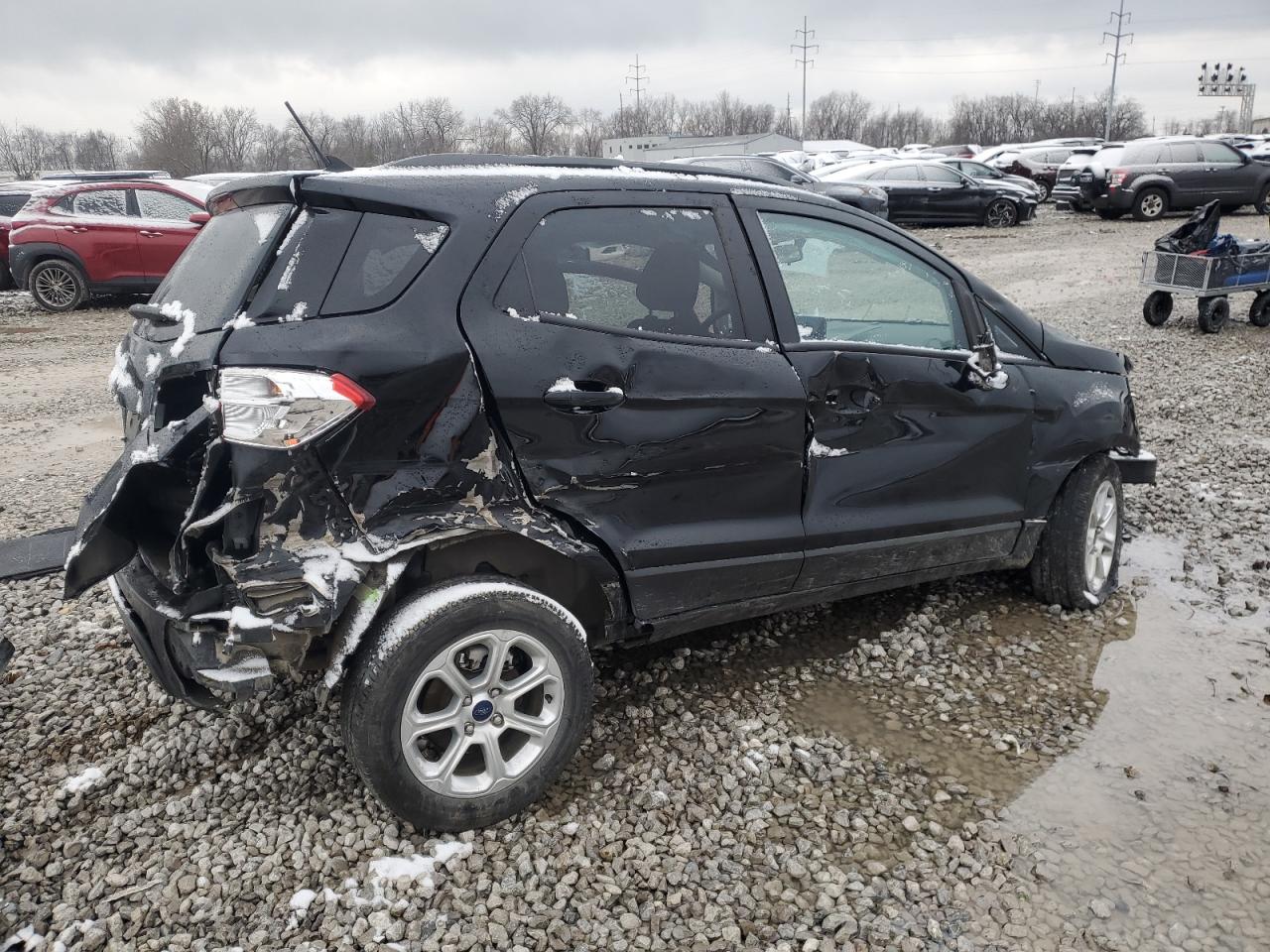 2022 Ford EcoSport VIN MAJ6S3GL7NC471628 Copart auction photo, all over damage thumbnail 3