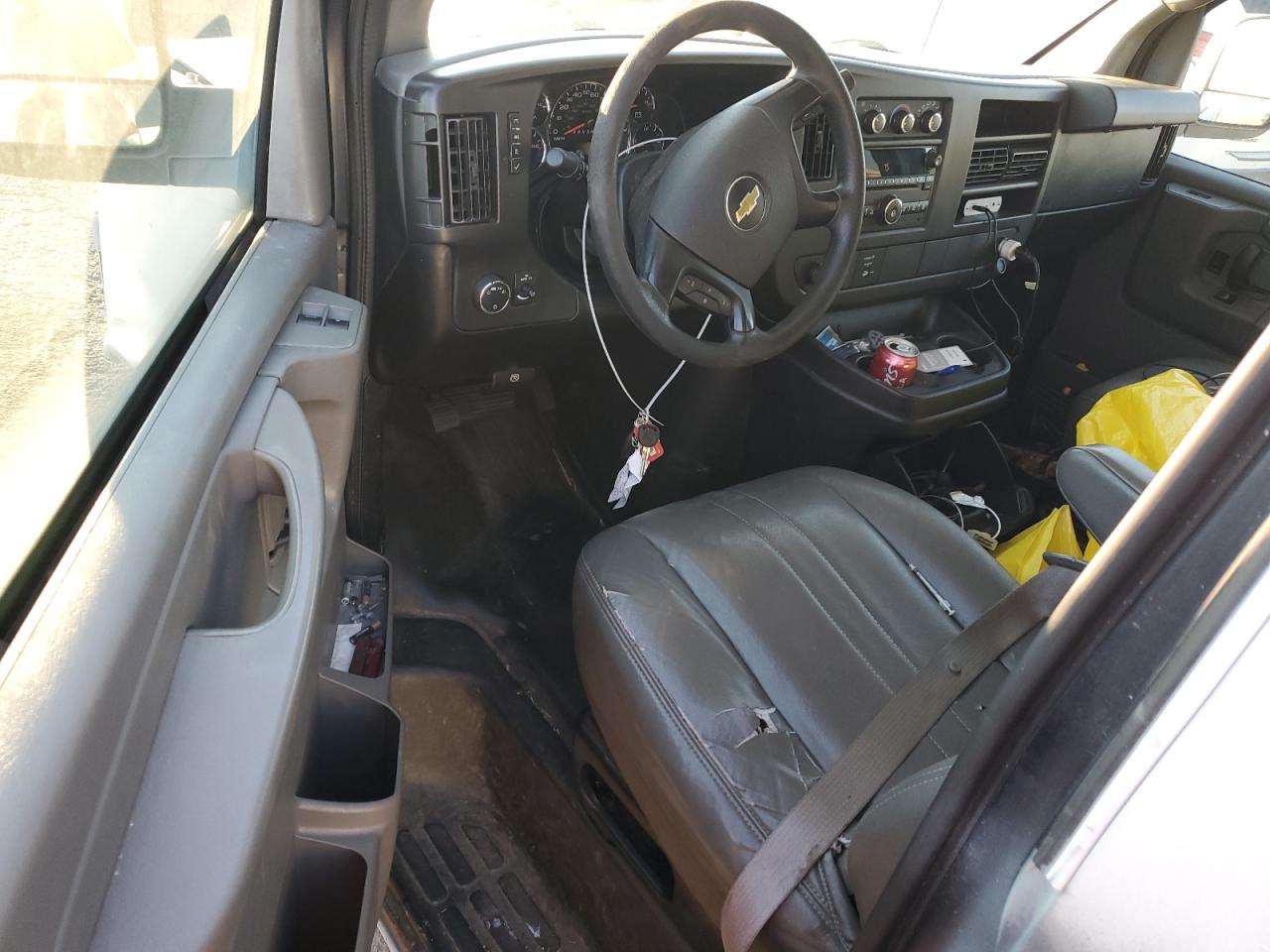2012 Chevrolet Express VIN 1GAZG1FA9C1195838 Copart auction photo, front end damage thumbnail 8