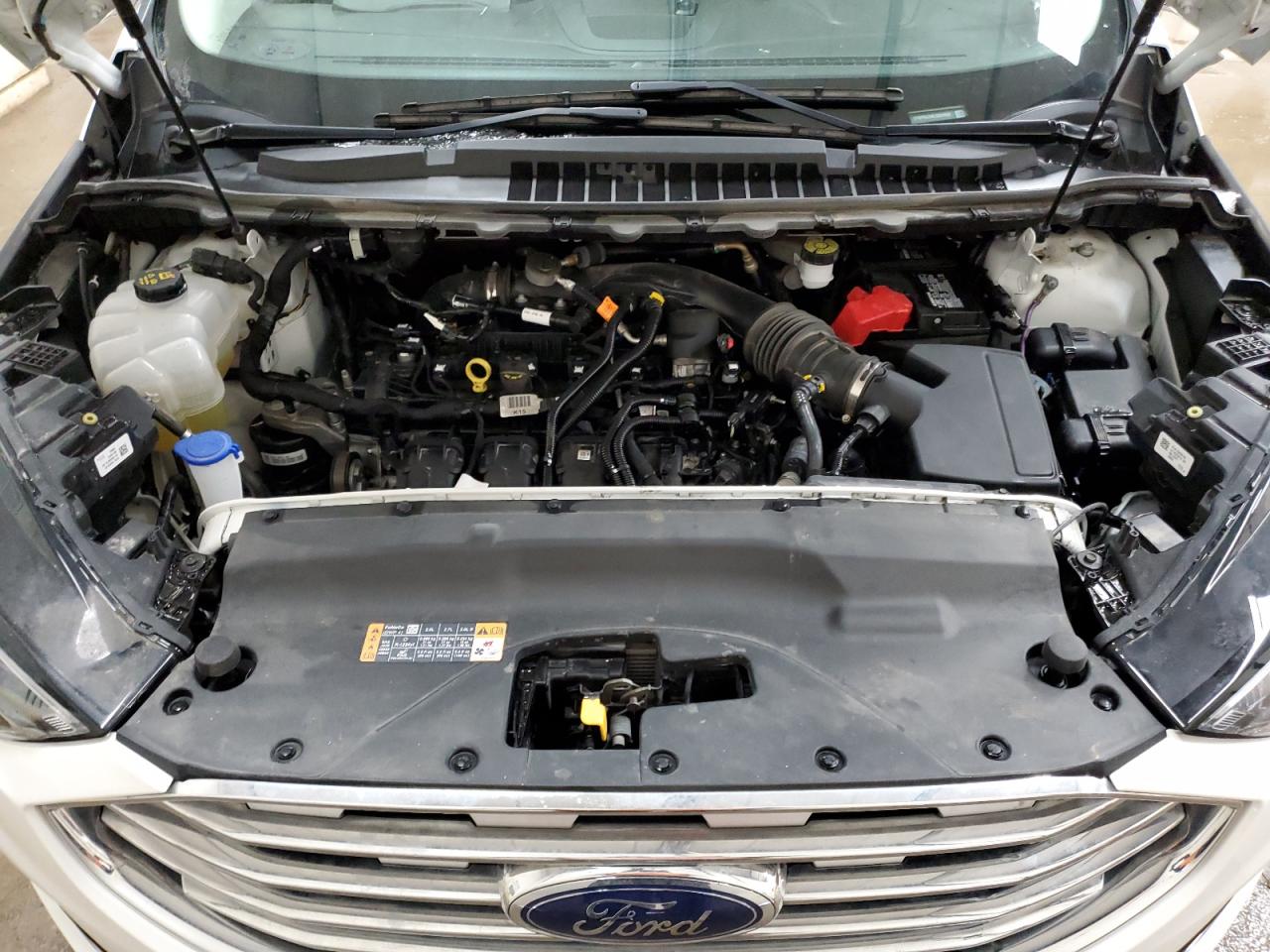2020 Ford Edge VIN 2FMPK4J96LBB24950 Copart auction photo, side / front end damage thumbnail 12