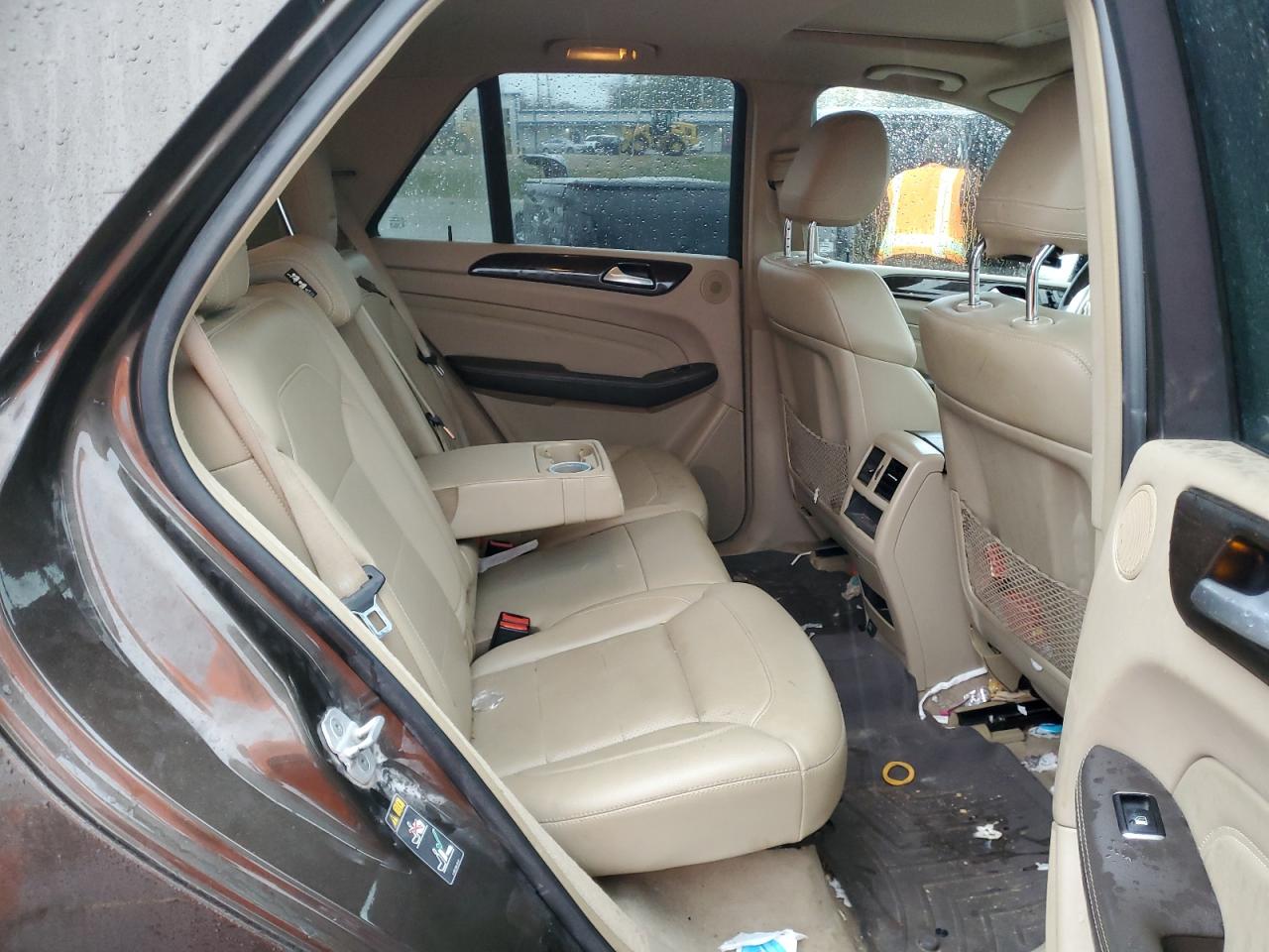 2014 Mercedes-Benz M-klasse VIN 4JGDA5HB6EA365183 Copart auction photo, front end damage thumbnail 11