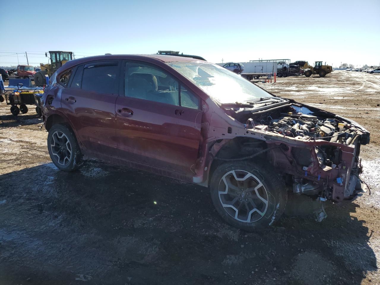 2016 Subaru XV VIN JF2GPANC5G8330765 Copart auction photo, front end / rear end damage thumbnail 4