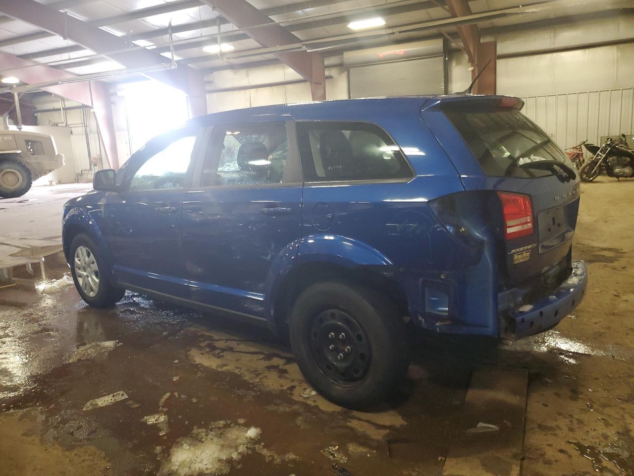 2015 Dodge Journey VIN 3C4PDCAB6FT592519 Copart auction photo, rear end / side damage thumbnail 2