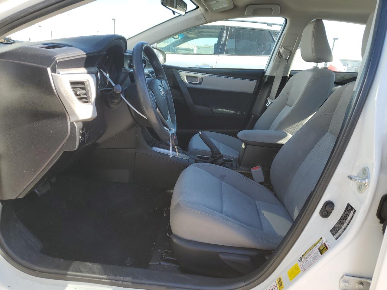 2016 Toyota Corolla VIN 5YFBURHE5GP408866 Copart auction photo, front end / rear end damage thumbnail 7