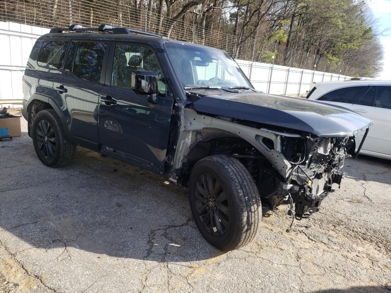 2024 Toyota Land Cruiser VIN JTEABFAJ5RK003885 Copart auction photo, front end damage thumbnail 4