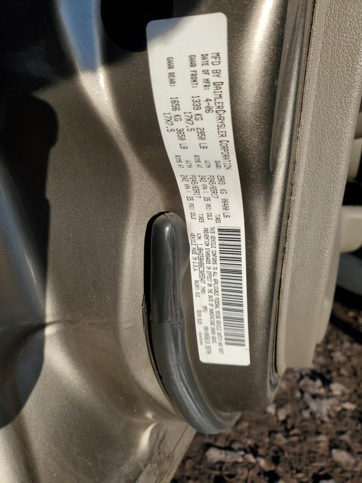 2006 Jeep Commander VIN 1J8HG58N86C305547 Copart auction photo, side damage thumbnail 13