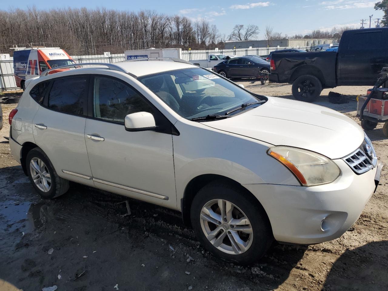2013 Nissan Rogue VIN JN8AS5MV4DW136432 Copart auction photo, rear end / minor dent/scratches damage thumbnail 4