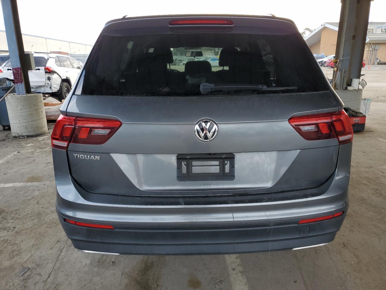 2019 Volkswagen Tiguan VIN 3VV1B7AX3KM174584 Copart auction photo, front end / rear end damage thumbnail 6