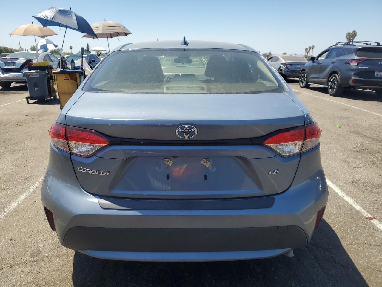 2020 Toyota Corolla VIN JTDEPRAE4LJ011551 Copart auction photo, unknown damage thumbnail 6