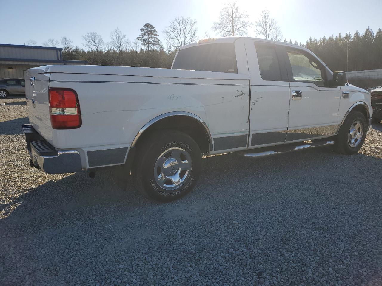 2005 Ford F-150 VIN 1FTRX12W45FA79154 Copart auction photo, side damage thumbnail 3