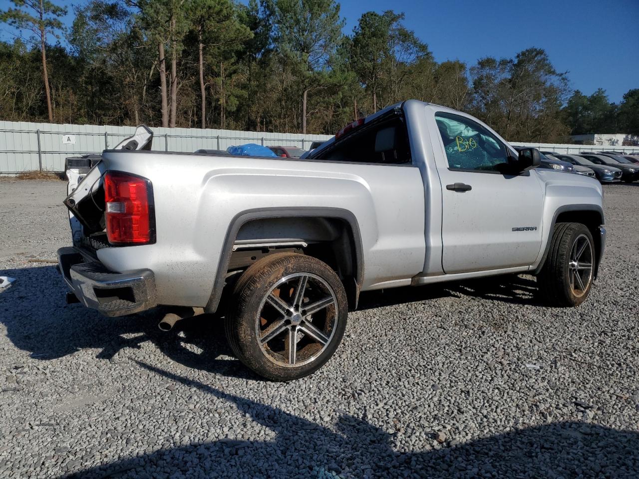 2017 GMC Sierra VIN 1GTN1LEHXHZ123525 Copart auction photo, all over damage thumbnail 3