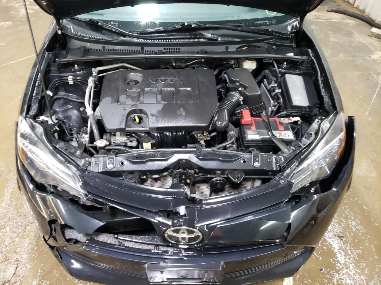 2017 Toyota Corolla VIN 2T1BURHE7HC864143 Copart auction photo, front end / rear end damage thumbnail 11