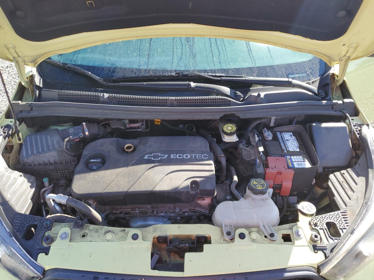 2017 Chevrolet Spark VIN KL8CB6SA6HC719949 Copart auction photo, rear end damage thumbnail 12