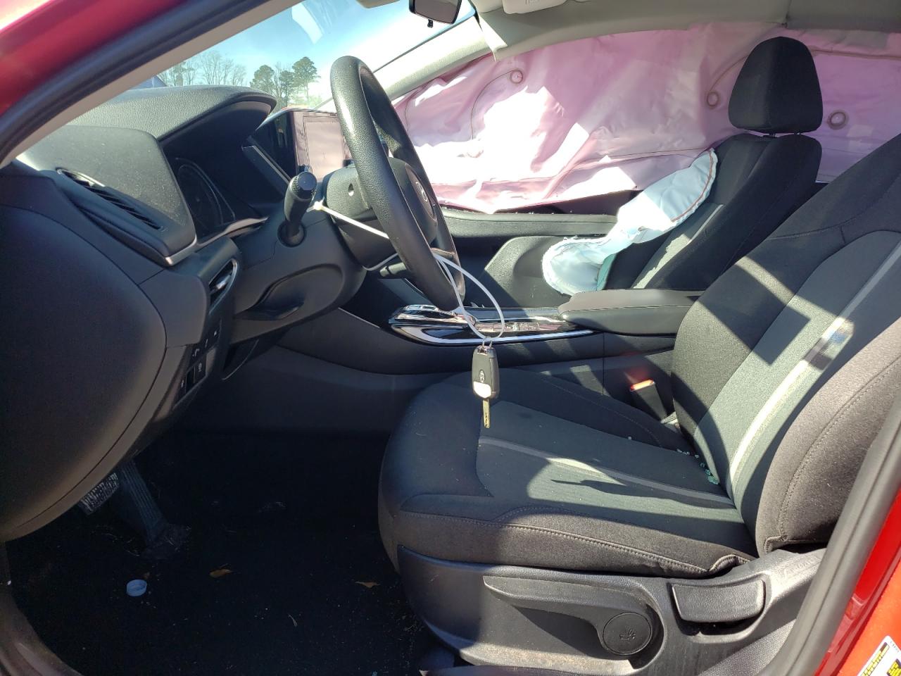 2021 Hyundai Sonata VIN 5NPEG4JA7MH073729 Copart auction photo, side / frame damage damage thumbnail 7