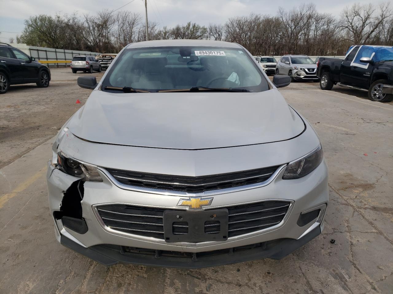 2018 Chevrolet Malibu VIN 1G1ZB5ST7JF277693 Copart auction photo, front end / undercarriage damage thumbnail 5
