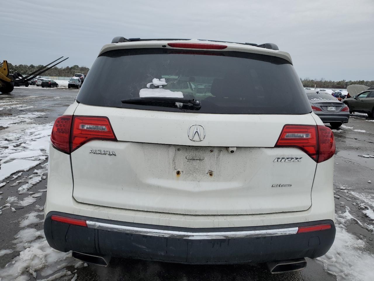 2010 Acura MDX VIN 2HNYD2H65AH520889 Copart auction photo, rear end / minor dent/scratches damage thumbnail 6