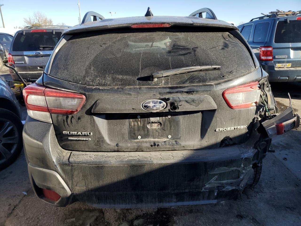 2021 Subaru XV VIN JF2GTAPC6MH657423 Copart auction photo, front end / rear end damage thumbnail 6