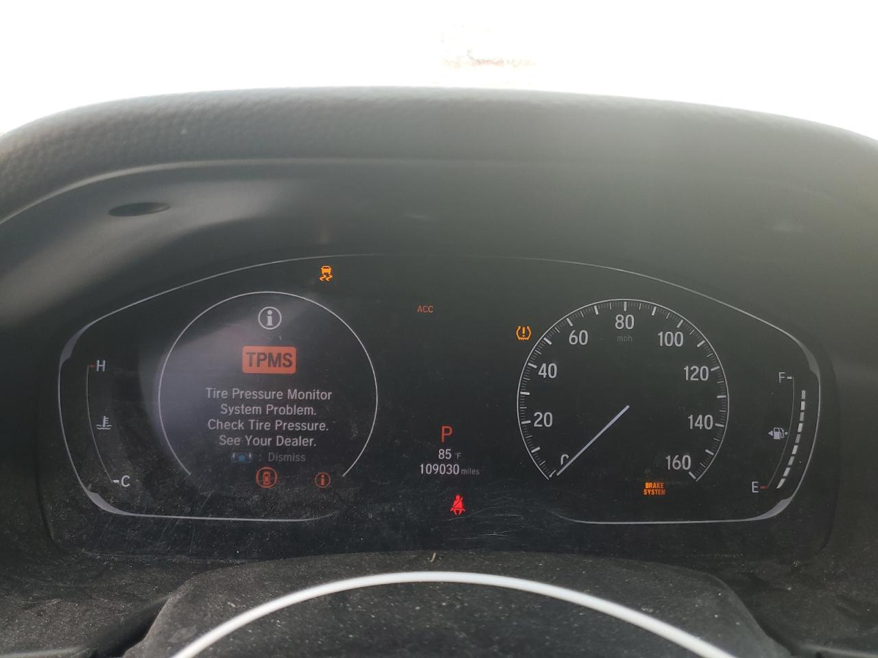 2020 Honda Accord VIN 1HGCV1F13LA132092 Copart auction photo, rear end / minor dent/scratches damage thumbnail 9
