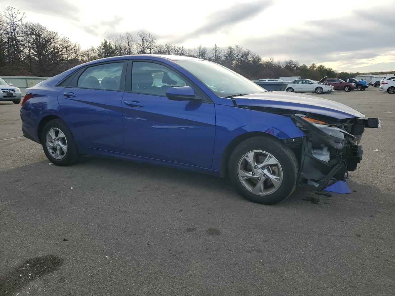 2023 Hyundai Elantra VIN KMHLL4AG5PU594140 Copart auction photo, front end / minor dent/scratches damage thumbnail 4