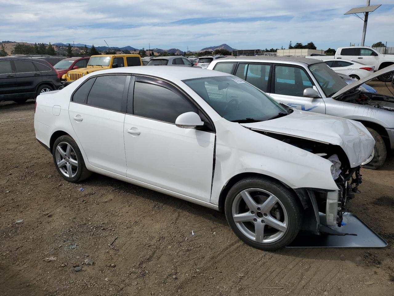 2010 Volkswagen Jetta VIN 3VWAZ7AJ7AM126894 Copart auction photo, front end damage thumbnail 4