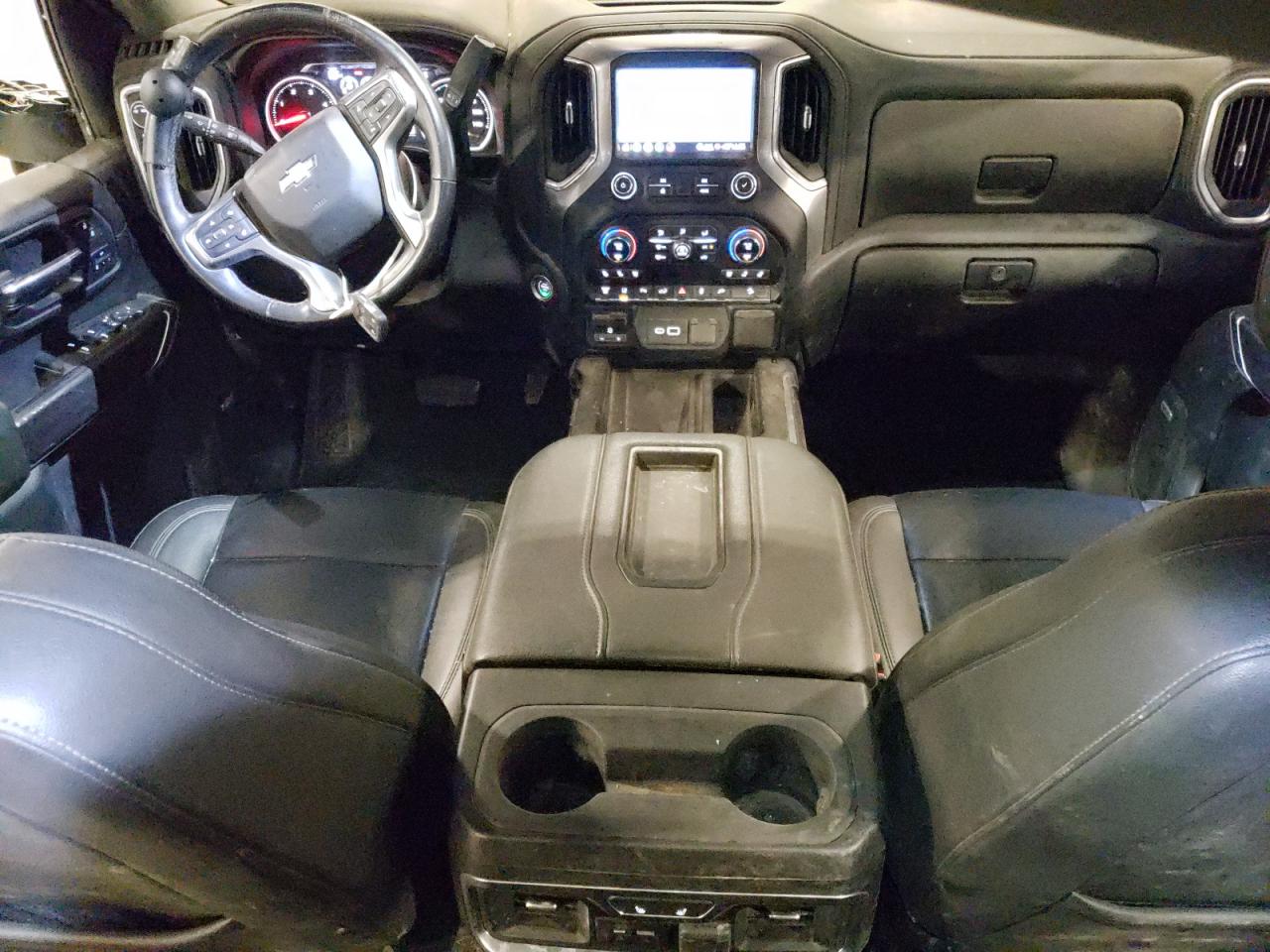 2021 Chevrolet Silverado VIN 1GC4YPEY3MF265998 Copart auction photo, rollover damage thumbnail 8