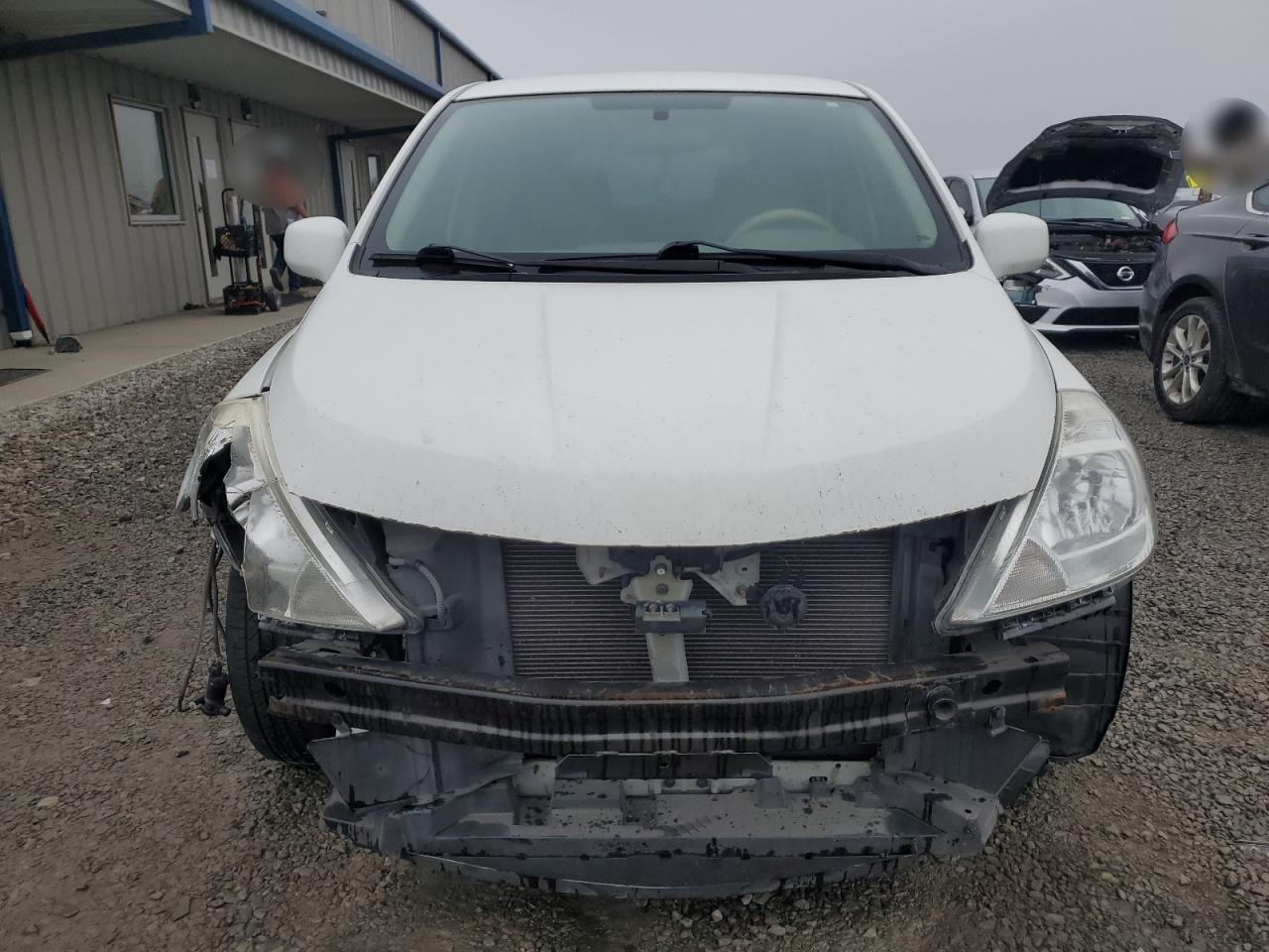 2012 Nissan Versa VIN 3N1BC1CP7CK217317 Copart auction photo, front end damage thumbnail 5