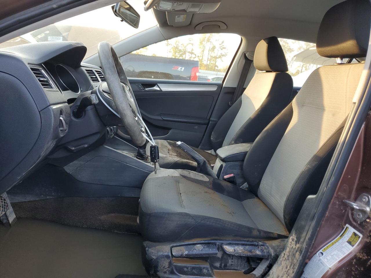 2017 Volkswagen Jetta VIN 3VW2B7AJ2HM408864 Copart auction photo, water/flood / front end damage thumbnail 7
