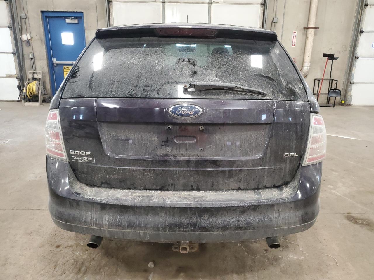 2007 Ford Edge VIN 2FMDK38C37BA73704 Copart auction photo, all over damage thumbnail 6