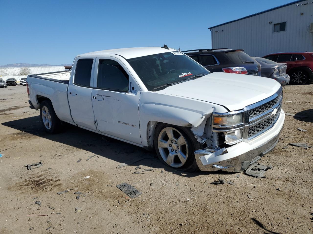 2015 Chevrolet Silverado VIN 1GCRCPEC5FZ390804 Copart auction photo, front end damage thumbnail 4