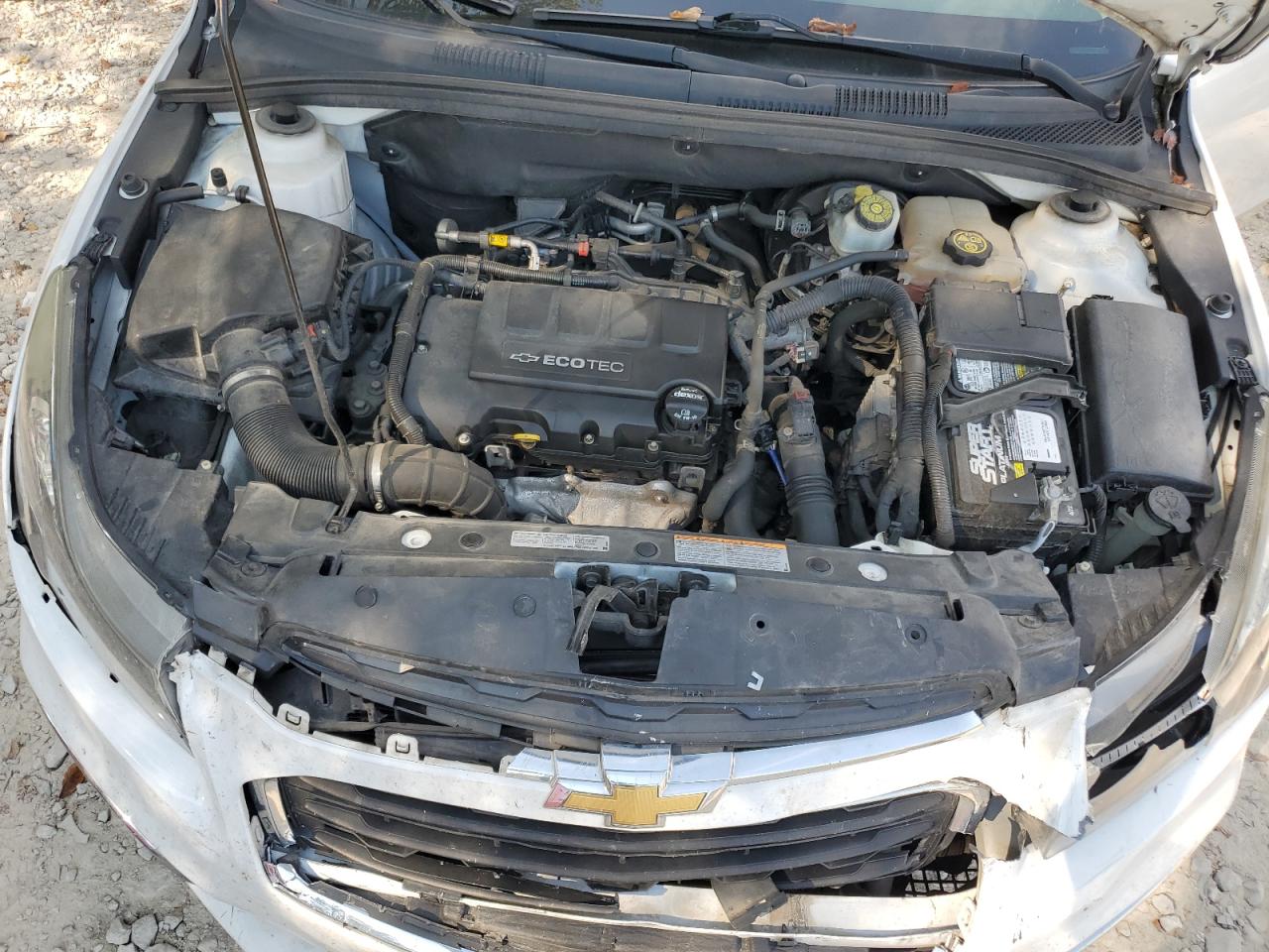 2016 Chevrolet Cruze VIN 1G1PE5SB7G7120786 Copart auction photo, front end / minor dent/scratches damage thumbnail 11