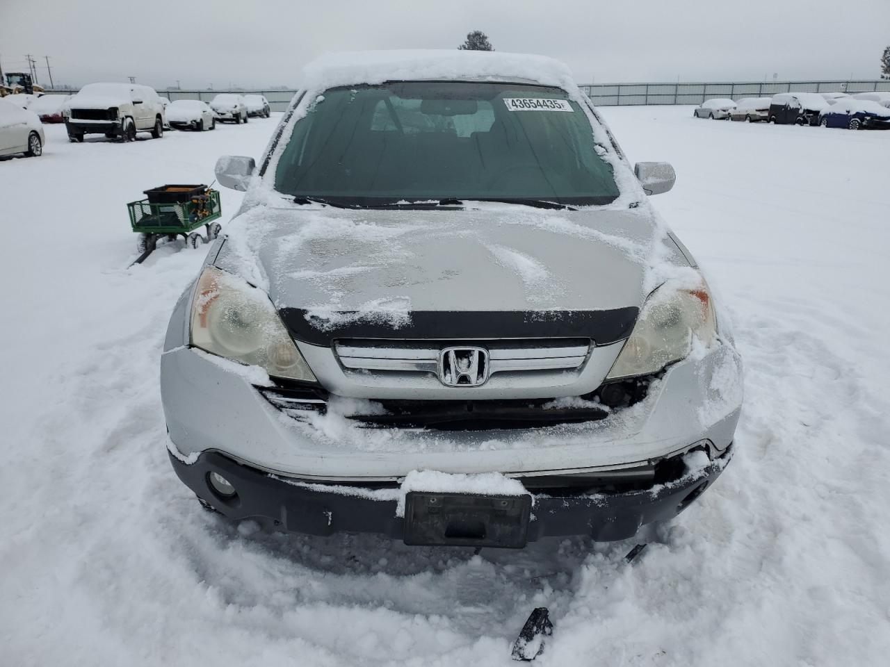 2009 Honda CR-V VIN 5J6RE48709L052820 Copart auction photo, front end damage thumbnail 5