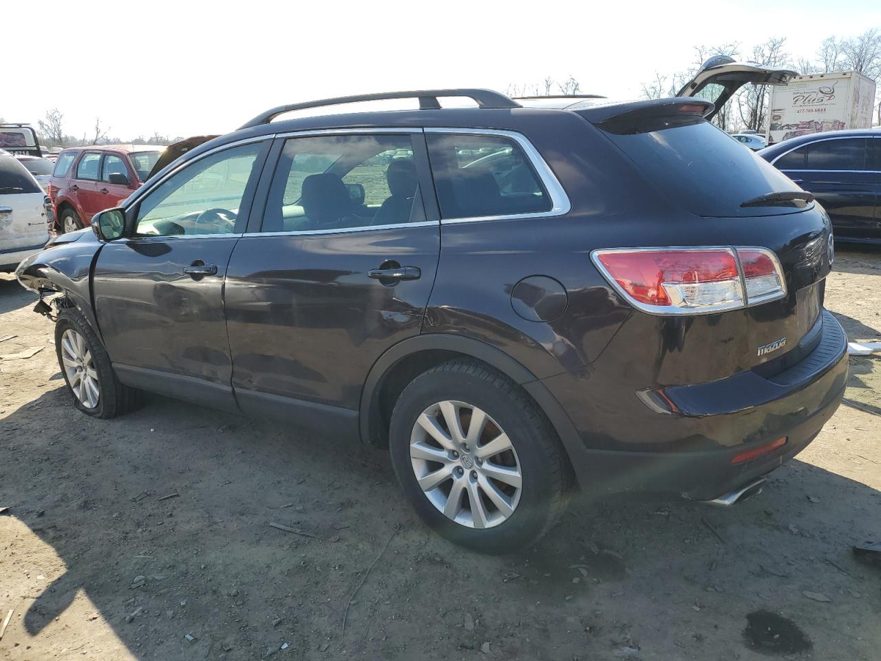 2008 Mazda CX-9 VIN JM3TB38AX80144177 Copart auction photo, mechanical / front end damage thumbnail 2