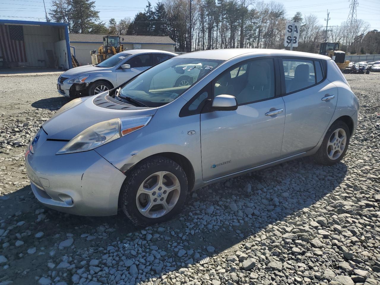 2012 Nissan Leaf VIN JN1AZ0CP5CT018440 - Copart auction photo