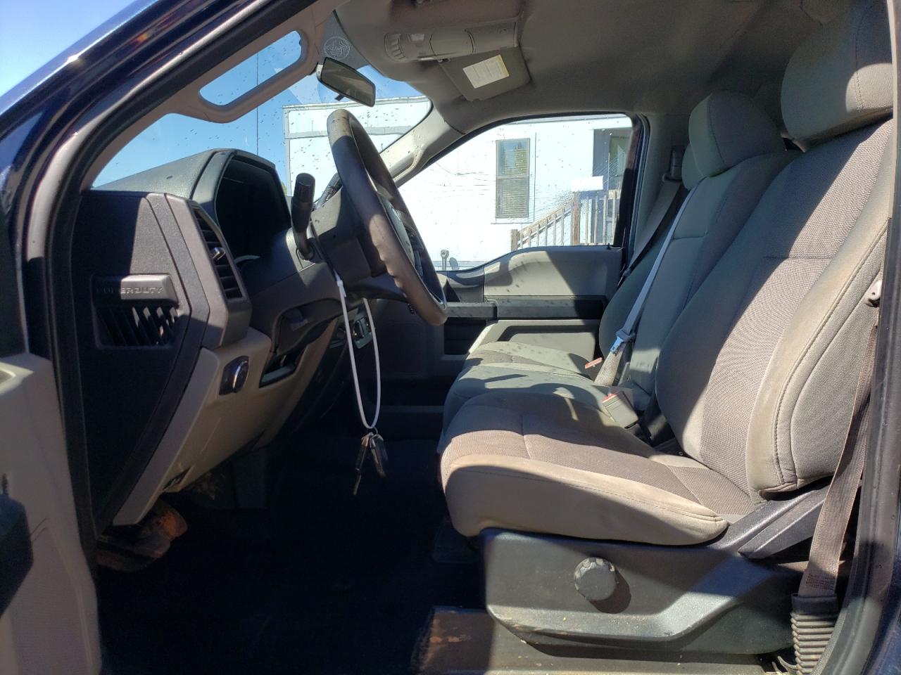 2019 Ford F250 VIN 1FT7W2B64KEG83093 Copart auction photo, top/roof damage thumbnail 7