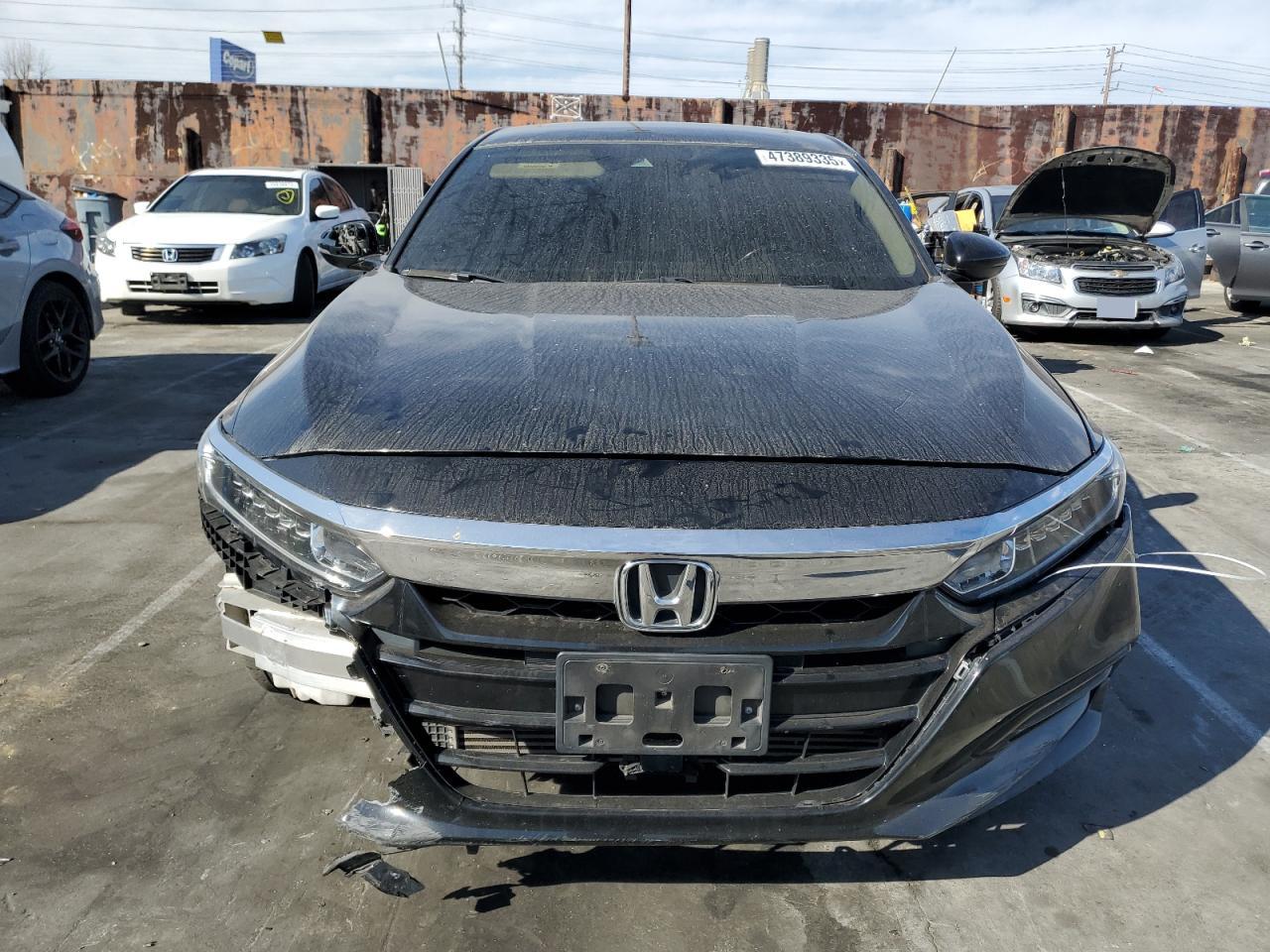 2018 Honda Accord VIN 1HGCV1F51JA021895 Copart auction photo, front end damage thumbnail 5