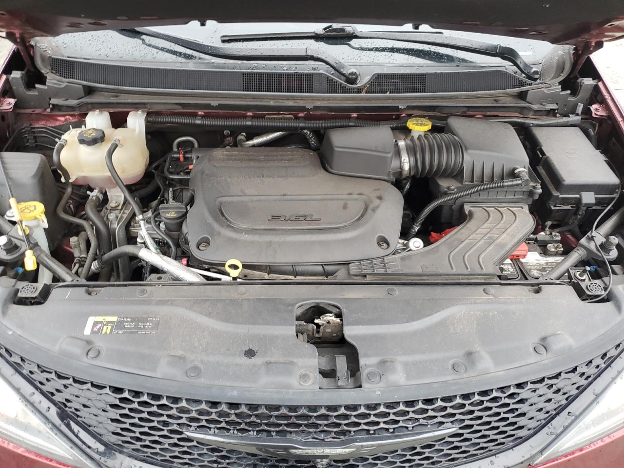 2019 Chrysler Pacifica VIN 2C4RC1BG7KR733430 Copart auction photo, rear end damage thumbnail 13