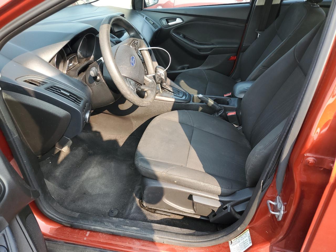 2018 Ford Focus VIN 1FADP3F23JL246652 Copart auction photo, front end / undercarriage damage thumbnail 7