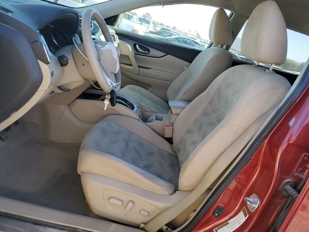 2015 Nissan Rogue VIN 5N1AT2ML1FC848421 Copart auction photo, front end / side damage thumbnail 7