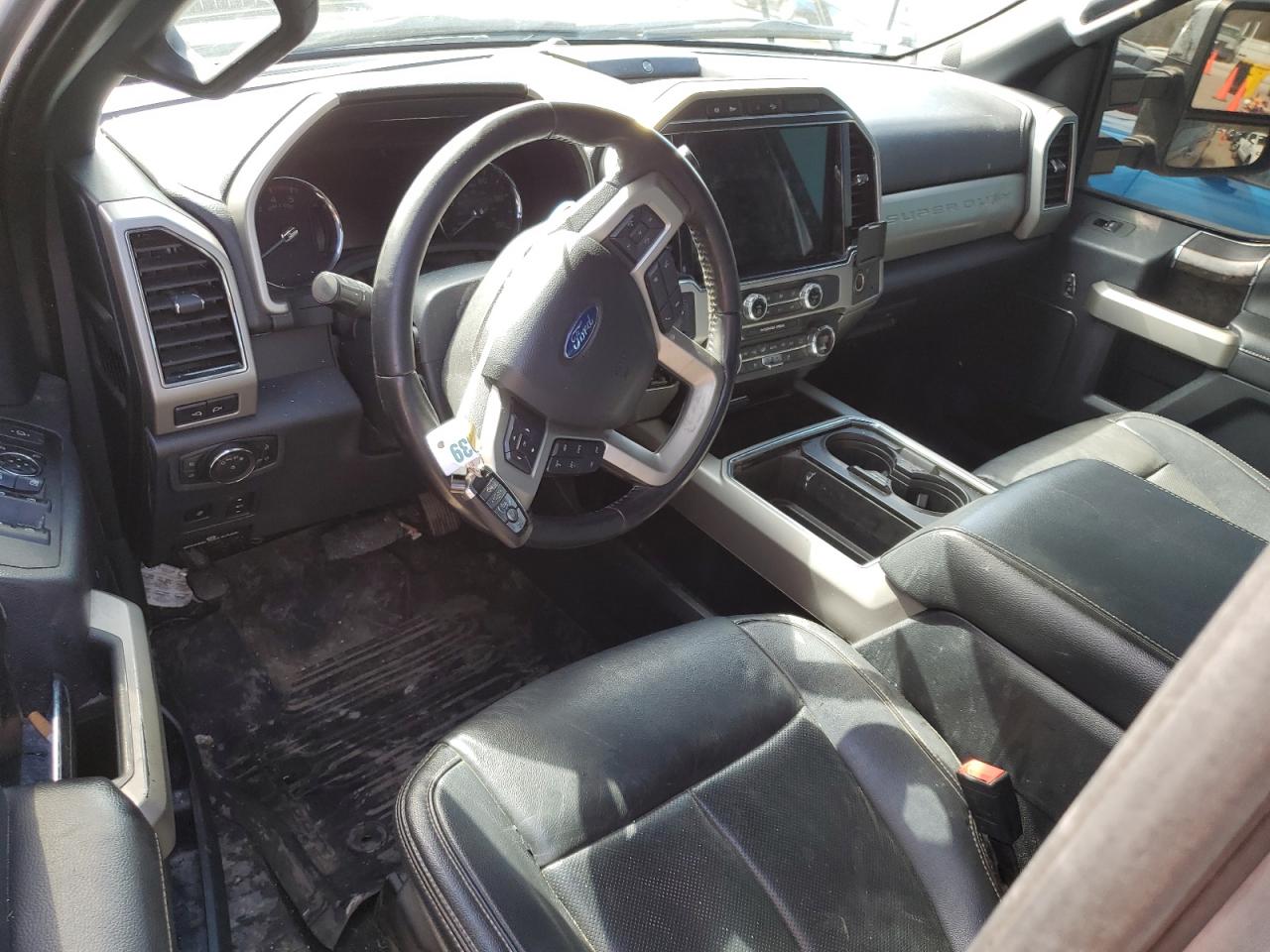 2022 Ford F250 VIN 1FT7W2BT0NED69368 Copart auction photo, undercarriage damage thumbnail 8