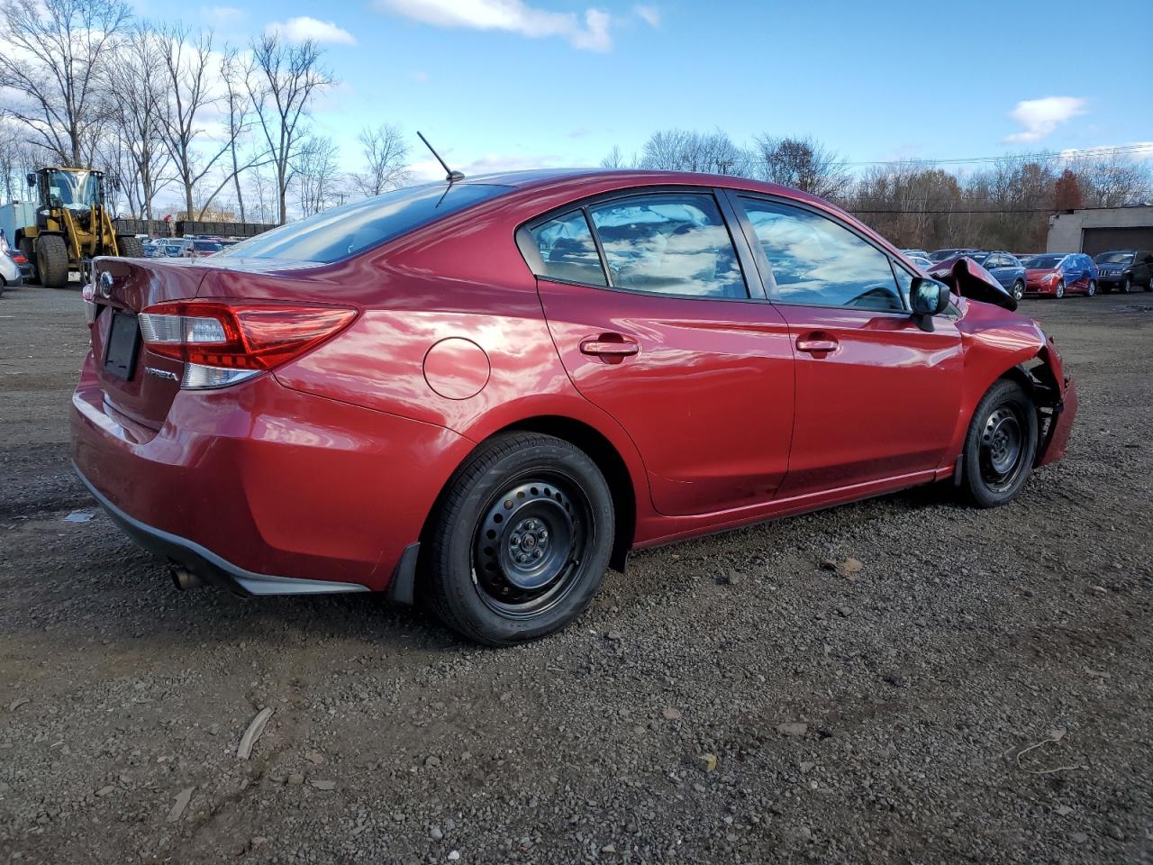 2018 Subaru Impreza VIN 4S3GKAA64J3601199 Copart auction photo, front end damage thumbnail 3