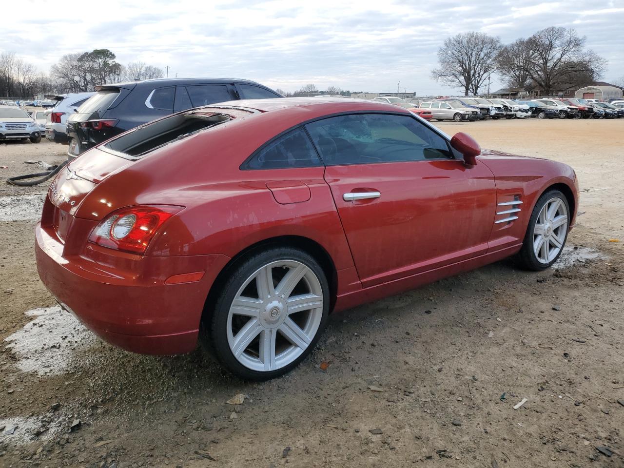 2005 Chrysler Crossfire VIN 1C3AN69L45X034449 Copart auction photo, top/roof damage thumbnail 3