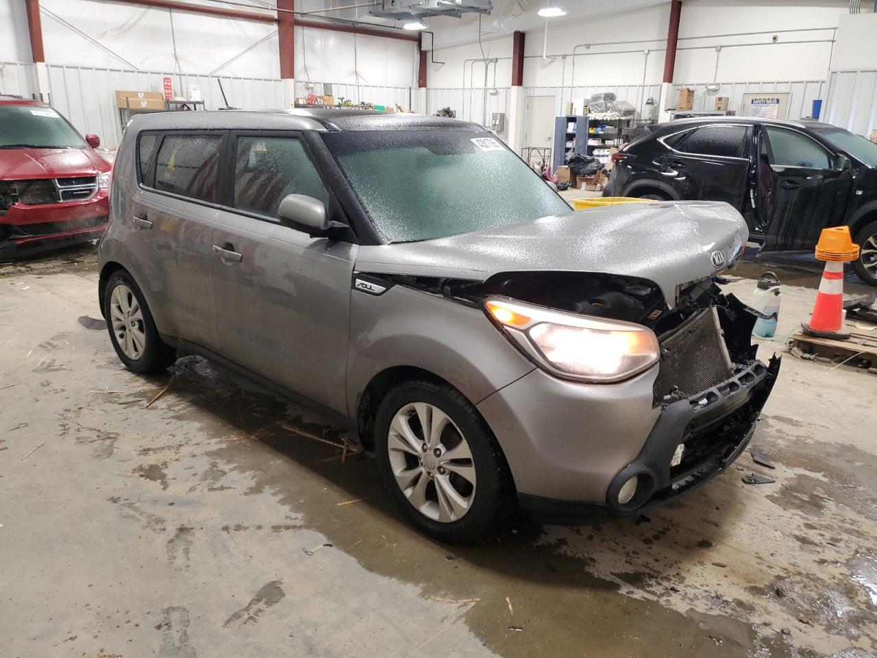 2015 KIA Soul VIN KNDJP3A59F7215744 Copart auction photo, front end / rear end damage thumbnail 4