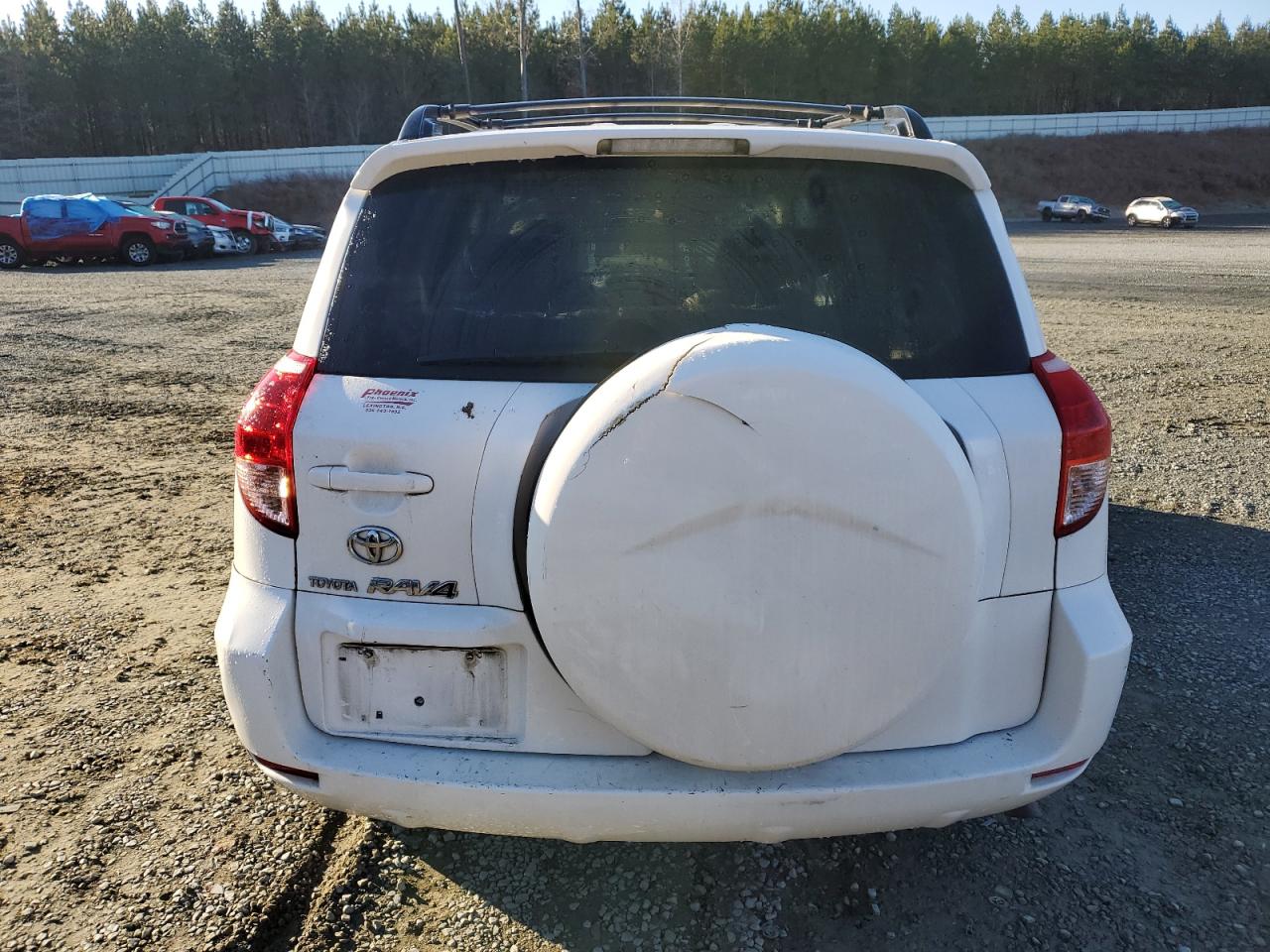2007 Toyota RAV 4 VIN JTMZD33V875061579 Copart auction photo, rear end / damage history damage thumbnail 6