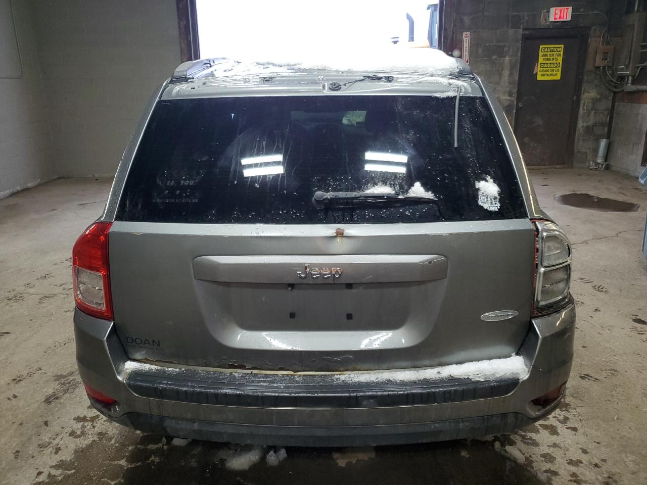 2013 Jeep Compass VIN 1C4NJCEB7DD276124 Copart auction photo, all over / undercarriage damage thumbnail 6