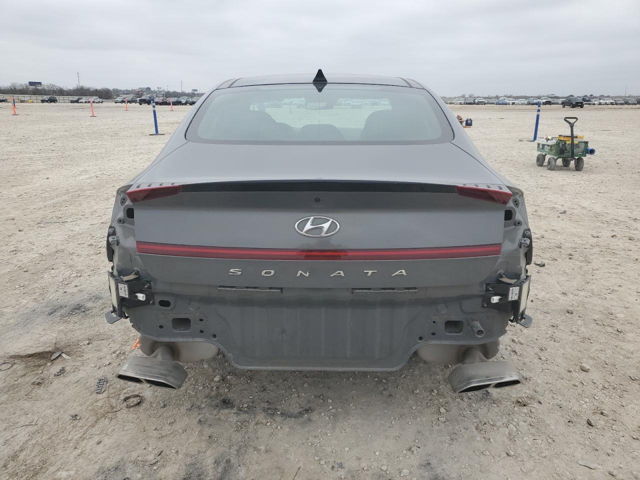 2022 Hyundai Sonata VIN KMHL14JC3NA241915 Copart auction photo, rear end / front end damage thumbnail 6