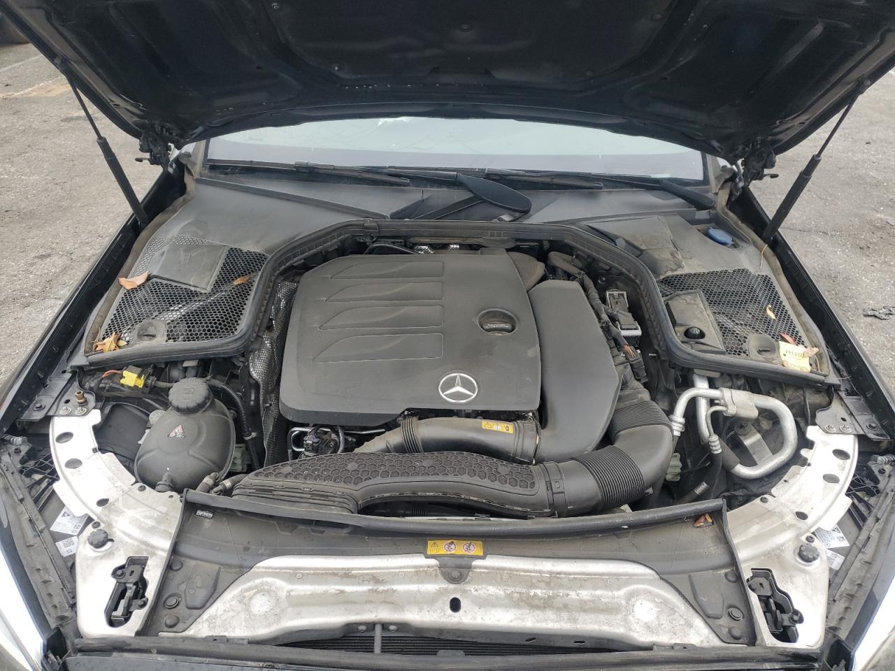 2021 Mercedes-Benz C-klasse VIN W1KWJ8DB3MG089339 Copart auction photo, front end damage thumbnail 13