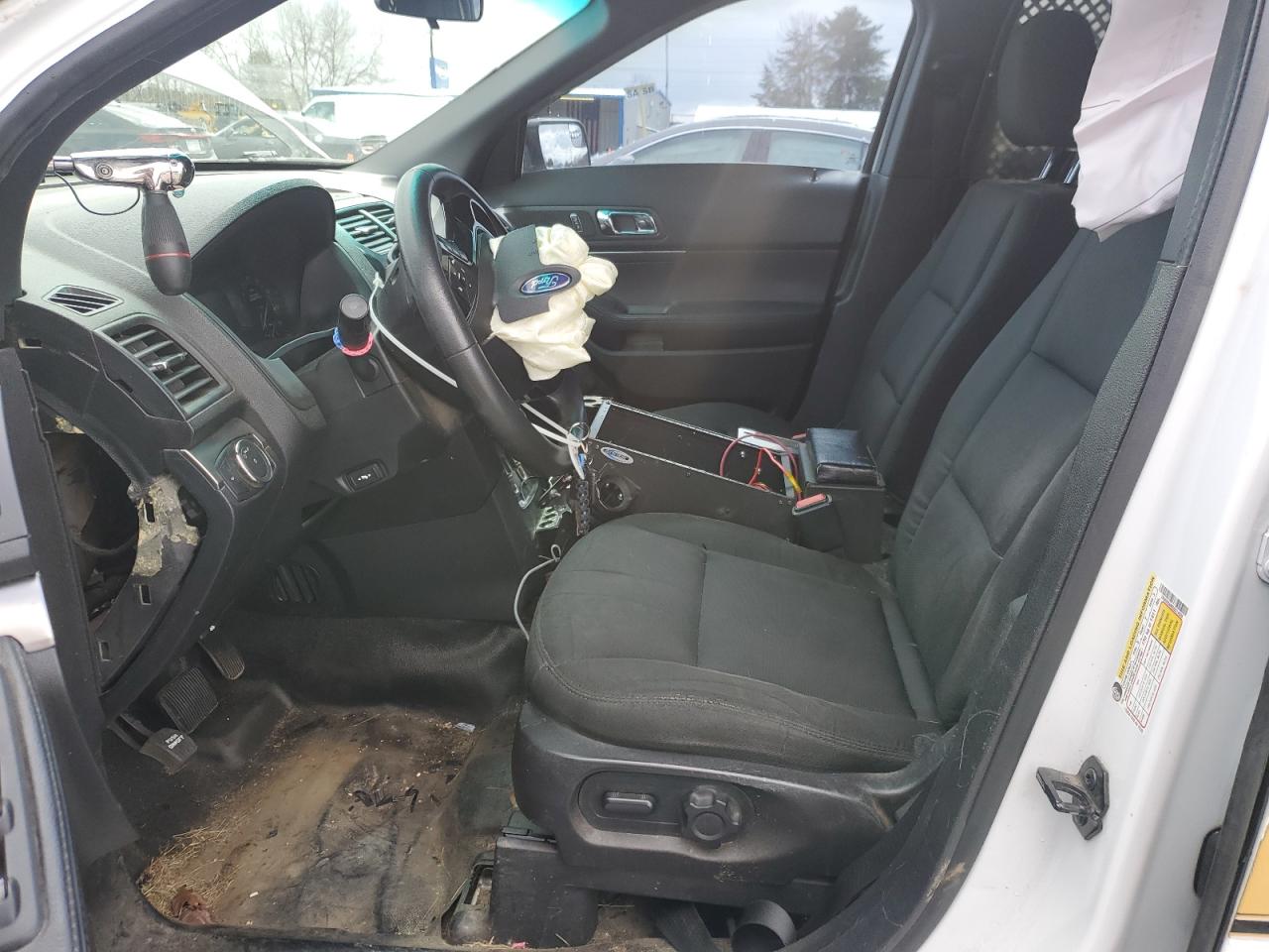 2016 Ford Explorer VIN 1FM5K8AR9GGC14526 Copart auction photo, front end damage thumbnail 7