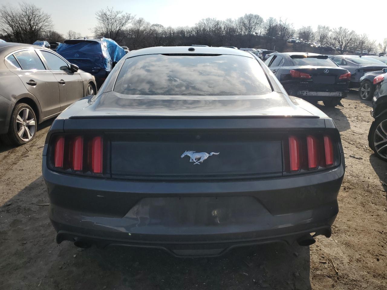 2017 Ford Mustang VIN 1FA6P8TH0H5329775 Copart auction photo, front end / side damage thumbnail 6
