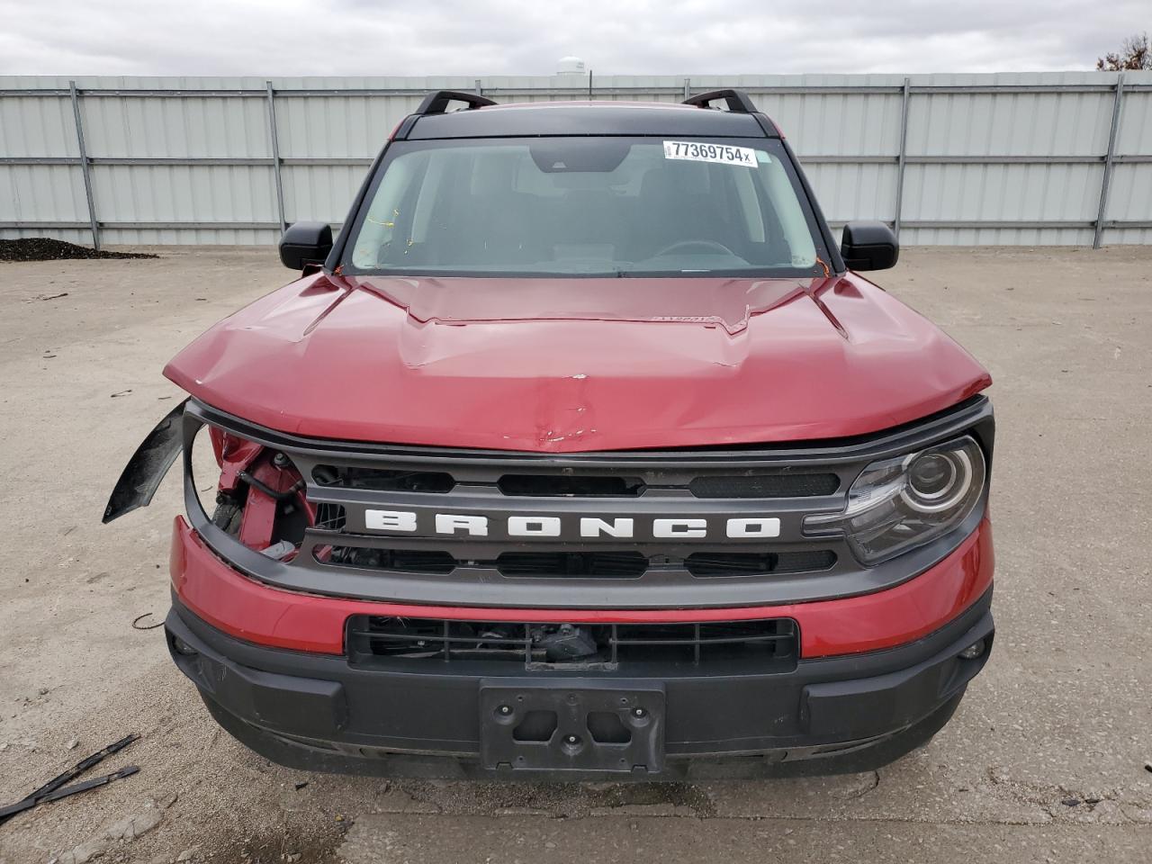 2021 Ford Bronco VIN 3FMCR9B66MRA30906 Copart auction photo, front end / minor dent/scratches damage thumbnail 5
